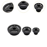 Maxbell Engine Timing Cap Oil Screw Motor Accessory Rust Resistant Crankcase Cover Black
