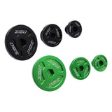 Maxbell Engine Timing Cap Oil Screw Motor Accessory Rust Resistant Crankcase Cover Black