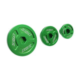Maxbell Engine Timing Cap Oil Screw Motor Accessory Rust Resistant Crankcase Cover Green