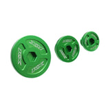 Maxbell Engine Timing Cap Oil Screw Motor Accessory Rust Resistant Crankcase Cover Green