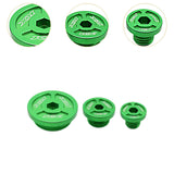 Maxbell Engine Timing Cap Oil Screw Motor Accessory Rust Resistant Crankcase Cover Green