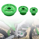 Maxbell Engine Timing Cap Oil Screw Motor Accessory Rust Resistant Crankcase Cover Green