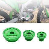 Maxbell Engine Timing Cap Oil Screw Motor Accessory Rust Resistant Crankcase Cover Green