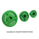 Maxbell Engine Timing Cap Oil Screw Motor Accessory Rust Resistant Crankcase Cover Green