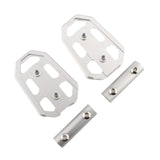 Maxbell Rear Brake Foot Pedals Replacement Lever Extension Pad for G310GS 17-23 Silver