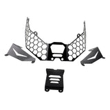 Maxbell Motorcycle Headlight Protection Cover Replacement Mesh Cover for Zontes 368G