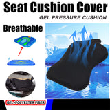 Maxbell Motorcycle Seat Cushion Breathable Large for Traveling for Motorbike Gel Pad