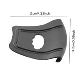 Maxbell Motorcycle Rim Protector Sturdy Rim Protector for Motorcycle Bike Parts Black