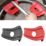 Maxbell Motorcycle Rim Protector Sturdy Rim Protector for Motorcycle Bike Parts Black