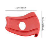 Maxbell Motorcycle Rim Protector Sturdy Rim Protector for Motorcycle Bike Parts Red