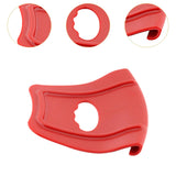 Maxbell Motorcycle Rim Protector Sturdy Rim Protector for Motorcycle Bike Parts Red