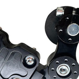Maxbell Motorcycle Chain Adjuster Universal Premium High Performance Tensioner Guide Black