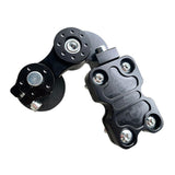 Maxbell Motorcycle Chain Adjuster Universal Premium High Performance Tensioner Guide Black