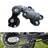 Maxbell Motorcycle Chain Adjuster Universal Premium High Performance Tensioner Guide Black