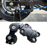 Maxbell Motorcycle Chain Adjuster Universal Premium High Performance Tensioner Guide Black