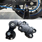 Maxbell Motorcycle Chain Adjuster Universal Premium High Performance Tensioner Guide Black