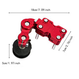 Maxbell Motorcycle Chain Adjuster Universal Premium High Performance Tensioner Guide Red