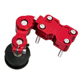 Maxbell Motorcycle Chain Adjuster Universal Premium High Performance Tensioner Guide Red