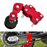Maxbell Motorcycle Chain Adjuster Universal Premium High Performance Tensioner Guide Red