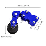 Maxbell Motorcycle Chain Adjuster Universal Premium High Performance Tensioner Guide Blue