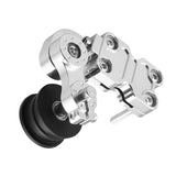 Maxbell Motorcycle Chain Adjuster Universal Premium High Performance Tensioner Guide Silver