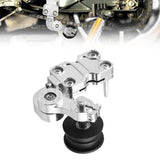Maxbell Motorcycle Chain Adjuster Universal Premium High Performance Tensioner Guide Silver