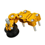 Maxbell Motorcycle Chain Adjuster Universal Premium High Performance Tensioner Guide Yellow