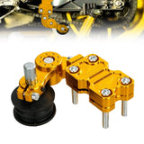 Maxbell Motorcycle Chain Adjuster Universal Premium High Performance Tensioner Guide Yellow