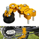 Maxbell Motorcycle Chain Adjuster Universal Premium High Performance Tensioner Guide Yellow