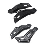 Maxbell 2 Pieces Frame Side Panels Spare Practical Sleek Guards for Yamaha FZ07 Black