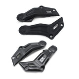 Maxbell 2 Pieces Frame Side Panels Spare Practical Sleek Guards for Yamaha FZ07 Black