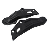 Maxbell 2 Pieces Frame Side Panels Spare Practical Sleek Guards for Yamaha FZ07 Black