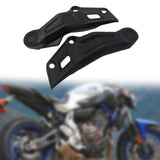 Maxbell 2 Pieces Frame Side Panels Spare Practical Sleek Guards for Yamaha FZ07 Black