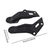 Maxbell 2 Pieces Frame Side Panels Spare Practical Sleek Guards for Yamaha FZ07 Black