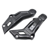 Maxbell 2 Pieces Frame Side Panels Spare Practical Sleek Guards for Yamaha FZ07 Carbon Fibre