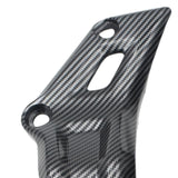 Maxbell 2 Pieces Frame Side Panels Spare Practical Sleek Guards for Yamaha FZ07 Carbon Fibre