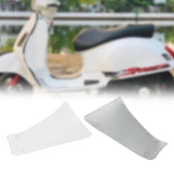 Maxbell Battery Cover Motorcycle Rubber Foot Pedal Holder for Vespa Gtv 300 Hpe White