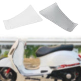 Maxbell Battery Cover Motorcycle Rubber Foot Pedal Holder for Vespa Gtv 300 Hpe White