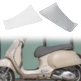 Maxbell Battery Cover Motorcycle Rubber Foot Pedal Holder for Vespa Gtv 300 Hpe White
