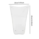 Maxbell Battery Cover Motorcycle Rubber Foot Pedal Holder for Vespa Gtv 300 Hpe White