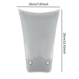 Maxbell Battery Cover Motorcycle Rubber Foot Pedal Holder for Vespa Gtv 300 Hpe Grey