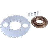 Maxbell Toothless Flywheel and Rear Chain Sprocket for Mini Pocket Scooter Part with 54T Sprocket