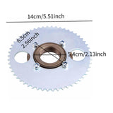 Maxbell Toothless Flywheel and Rear Chain Sprocket for Mini Pocket Scooter Part with 54T Sprocket