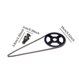 Maxbell Universal 25H 68T Front Chain Sprocket with 7T Tooth Pinion for Go Kart