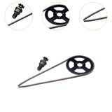 Maxbell Universal 25H 68T Front Chain Sprocket with 7T Tooth Pinion for Go Kart