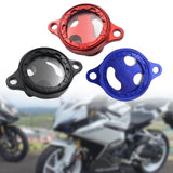 Maxbell Motorcycle Oil Filter Cover for Honda TRX450R 450er Cbf450R Cbf450x Red