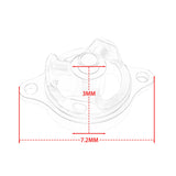 Maxbell Motorcycle Oil Filter Cover for Honda TRX450R 450er Cbf450R Cbf450x Red