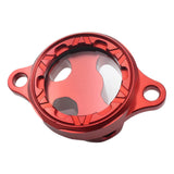 Maxbell Motorcycle Oil Filter Cover for Honda TRX450R 450er Cbf450R Cbf450x Red