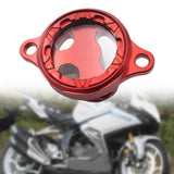 Maxbell Motorcycle Oil Filter Cover for Honda TRX450R 450er Cbf450R Cbf450x Red