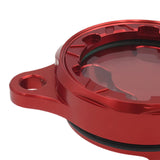 Maxbell Motorcycle Oil Filter Cover for Honda TRX450R 450er Cbf450R Cbf450x Red